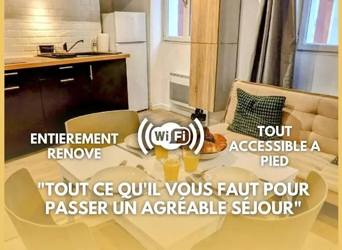 Le Studio Cosy, Centre Historique, Wifi, Neuf